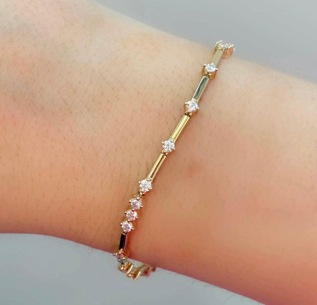 Delicate CZ Gold Choker ✨316L stainless steel 18k gold plated in perium quality