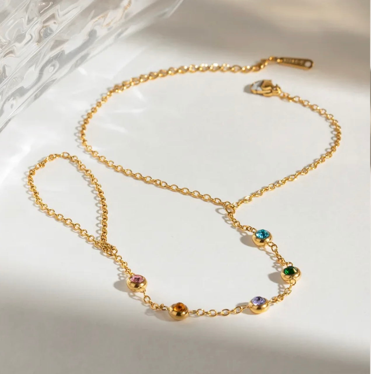 Classic style 304 stainless steel cable chain bracelet