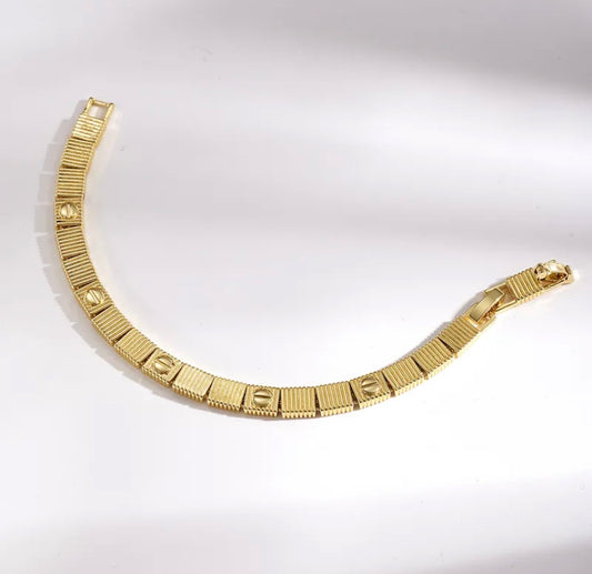 Catier love gold bracelet stainless 18k gold plated