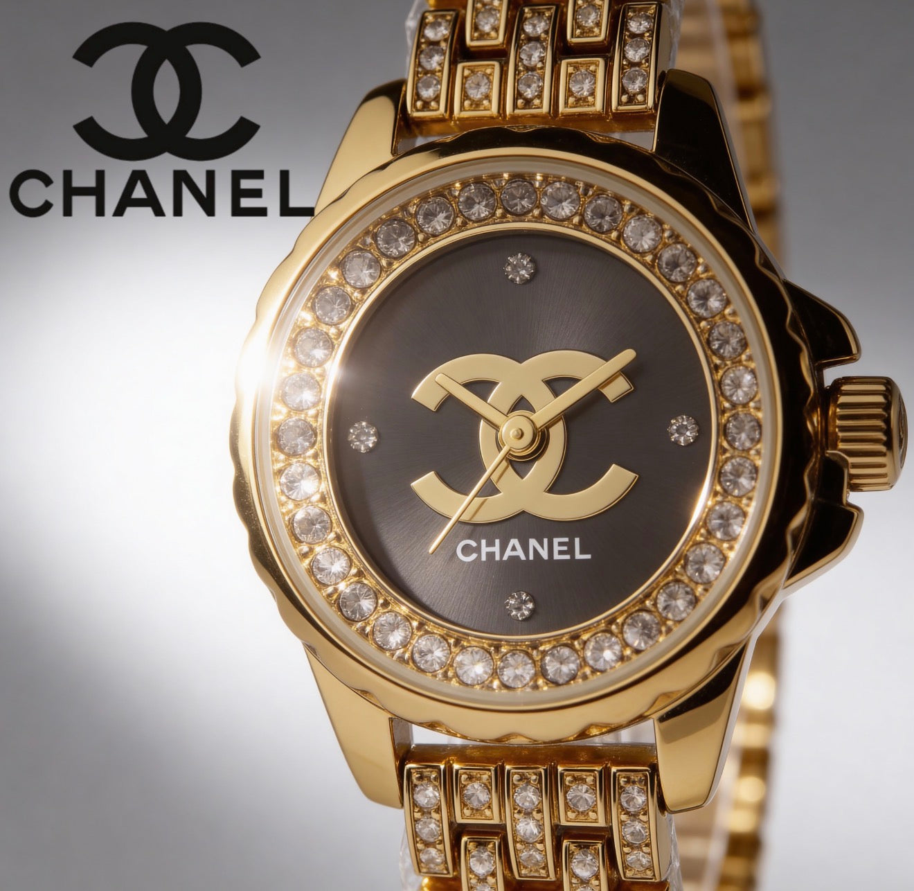 Luxurious chanel watches in perium quality stainless waterproof