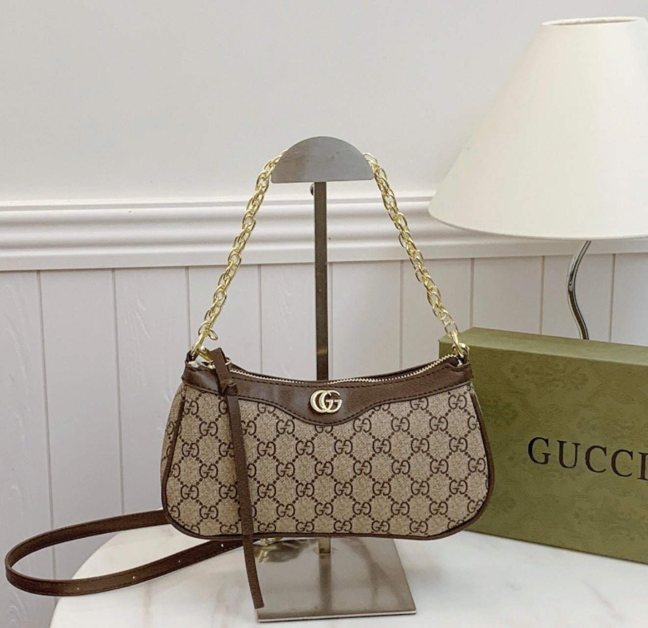 Gucci chain bag in perium quality elegant for everyday luxury