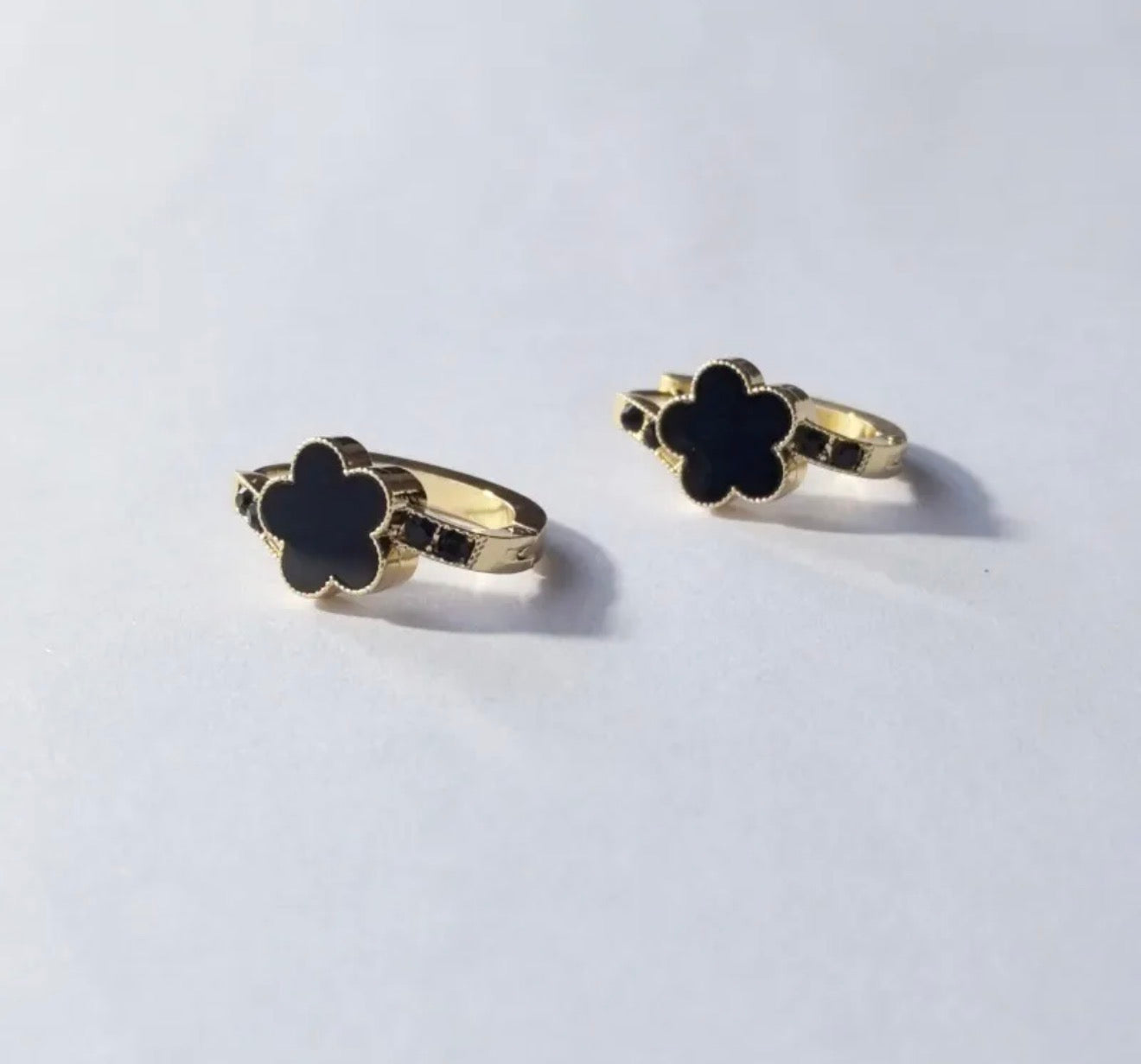 Eclipse Clover Hoops stainless steel