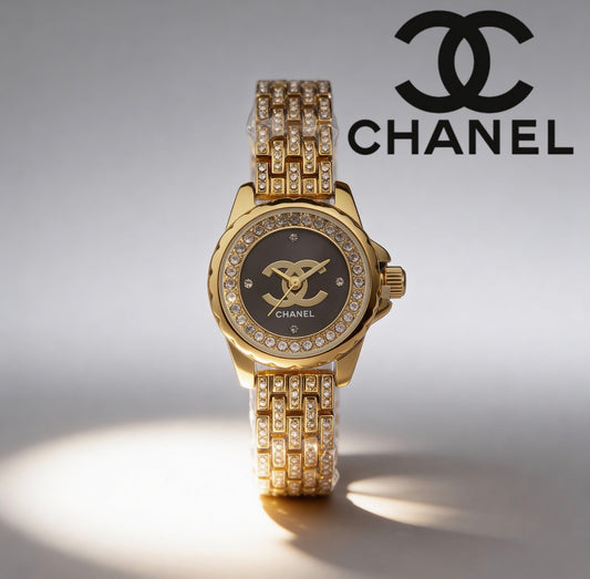 Luxurious chanel watches in perium quality stainless waterproof