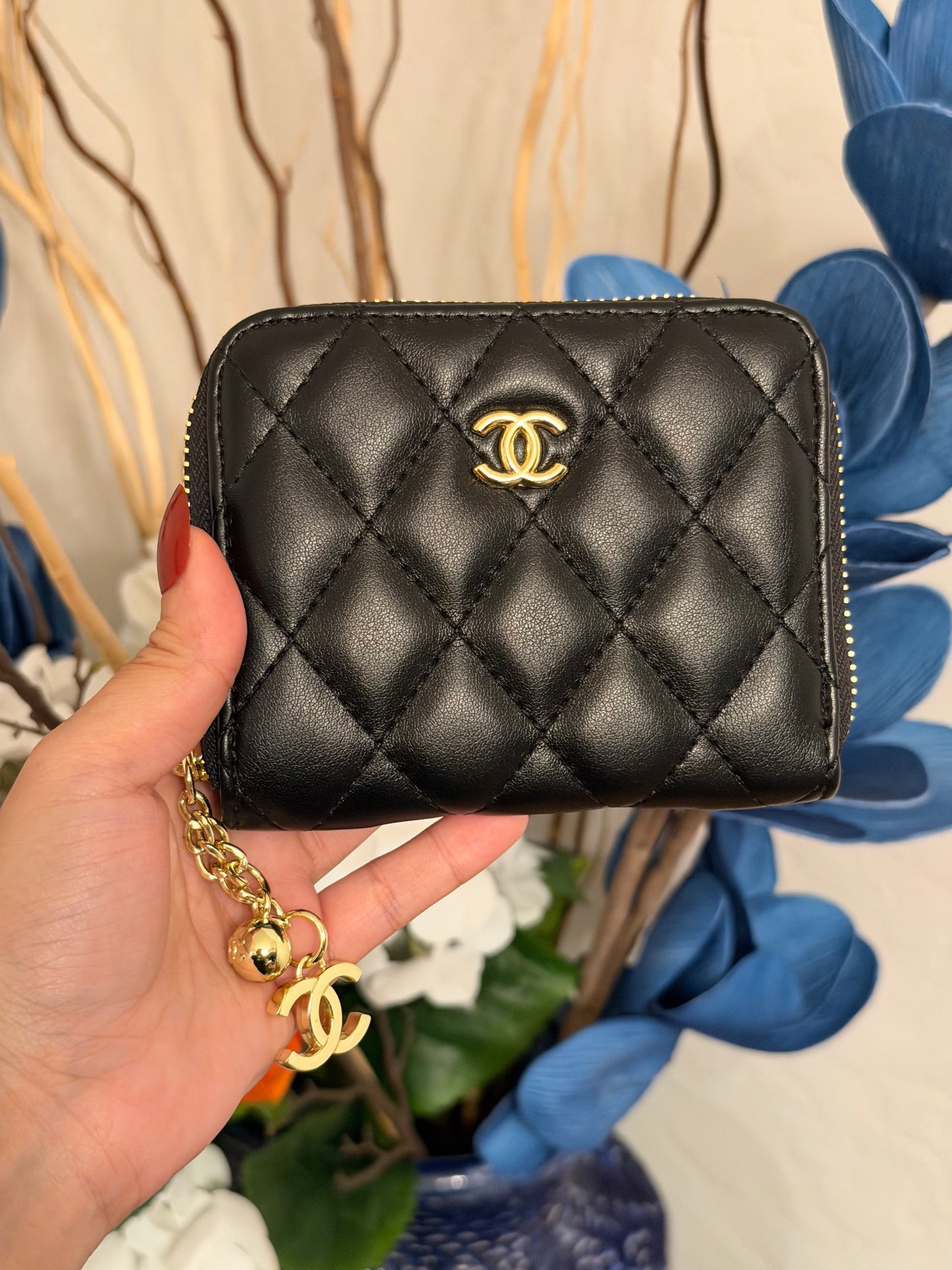 Chanel mini wallet| Premium Quilted Design |Luxury Quality