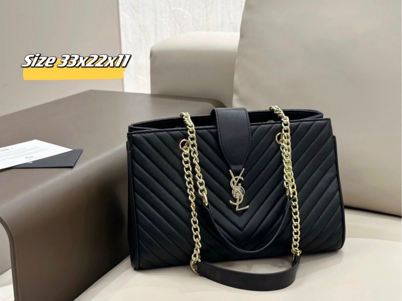 Premium quality ysl tote bag luxurious finish