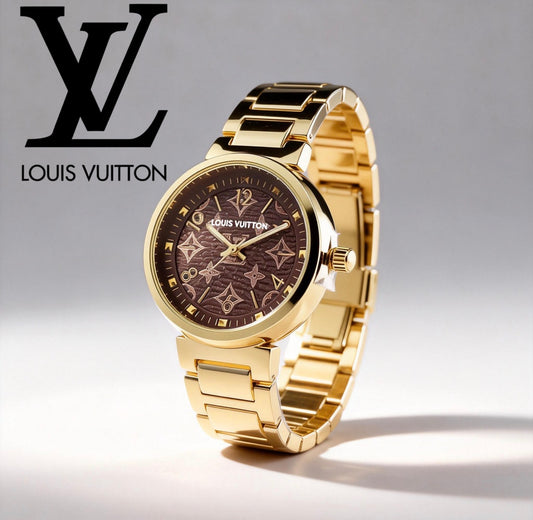 Classic Monogram Glow LV Watch in perium quality stainless