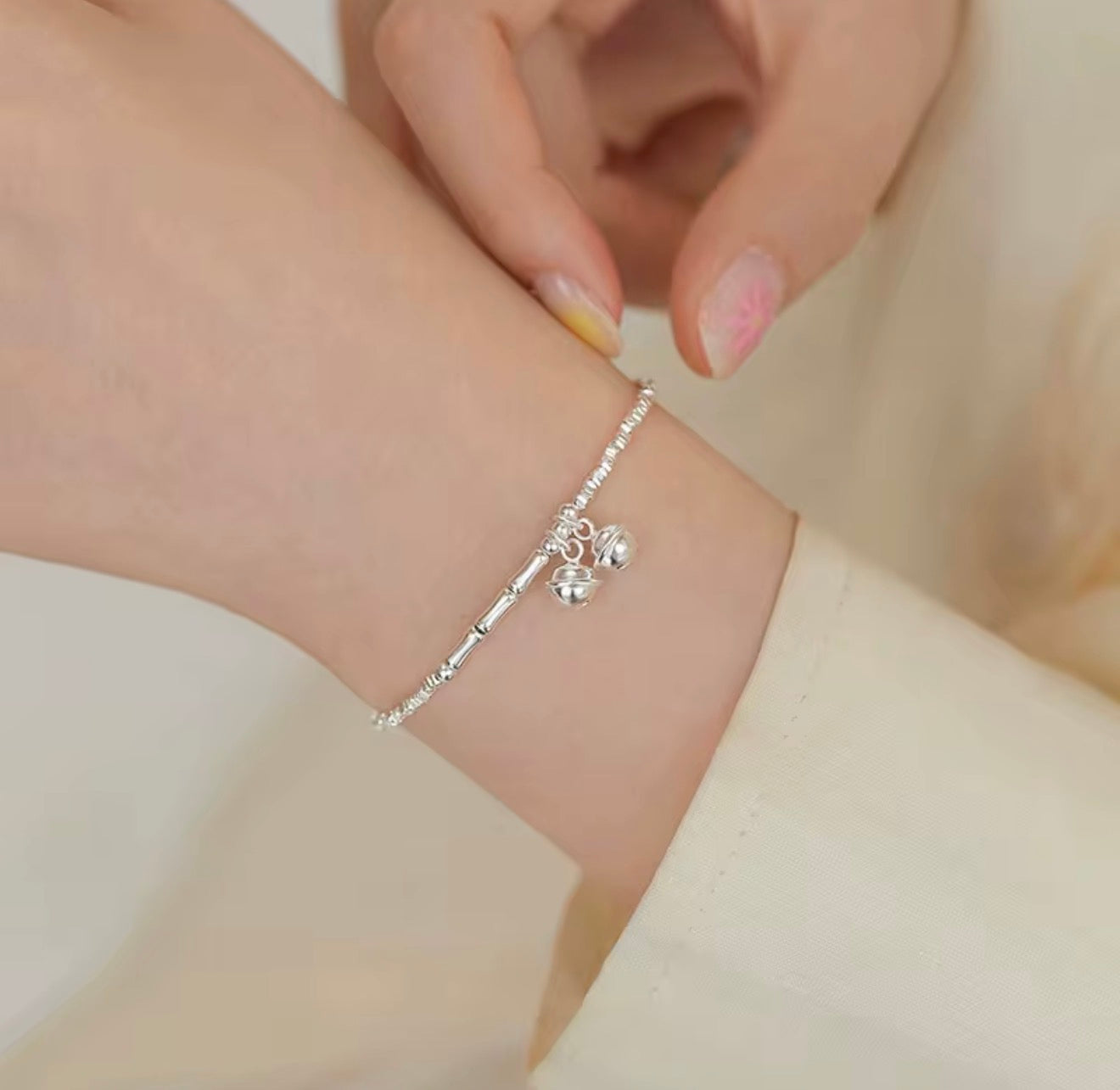 925 sterling silver niche broken light luxury high end bracelet