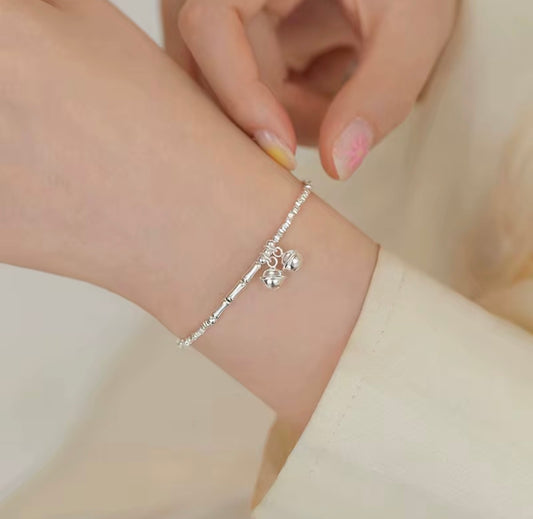 925 sterling silver niche broken light luxury high end bracelet