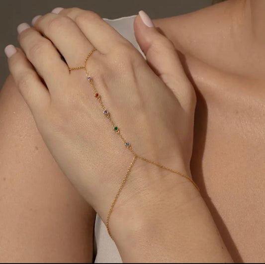 Classic style 304 stainless steel cable chain bracelet