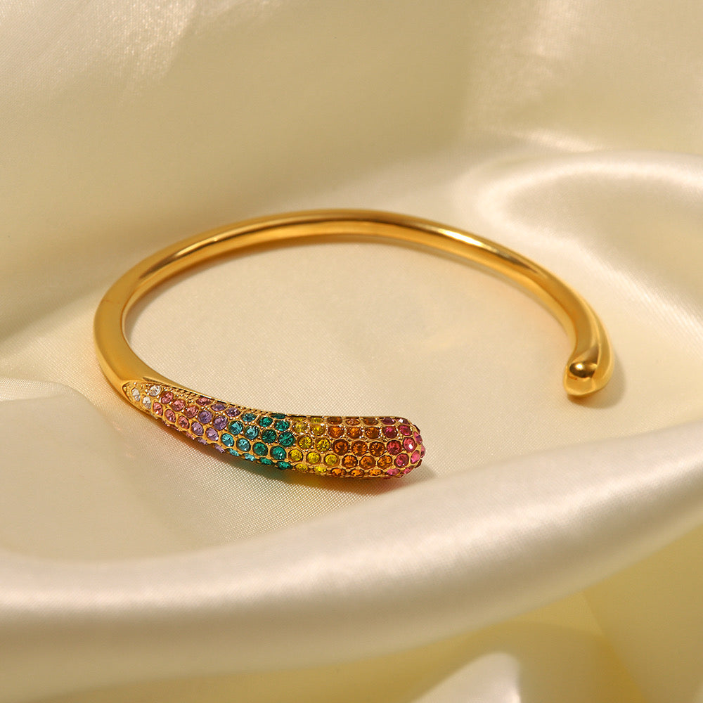 Mixing stones bracelet